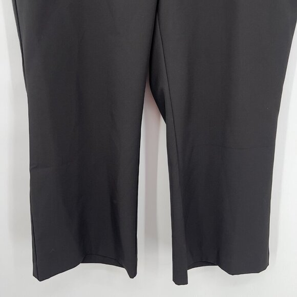 Eloquii Women's Plus Black Straight Pants 16 - Picture 3 of 10